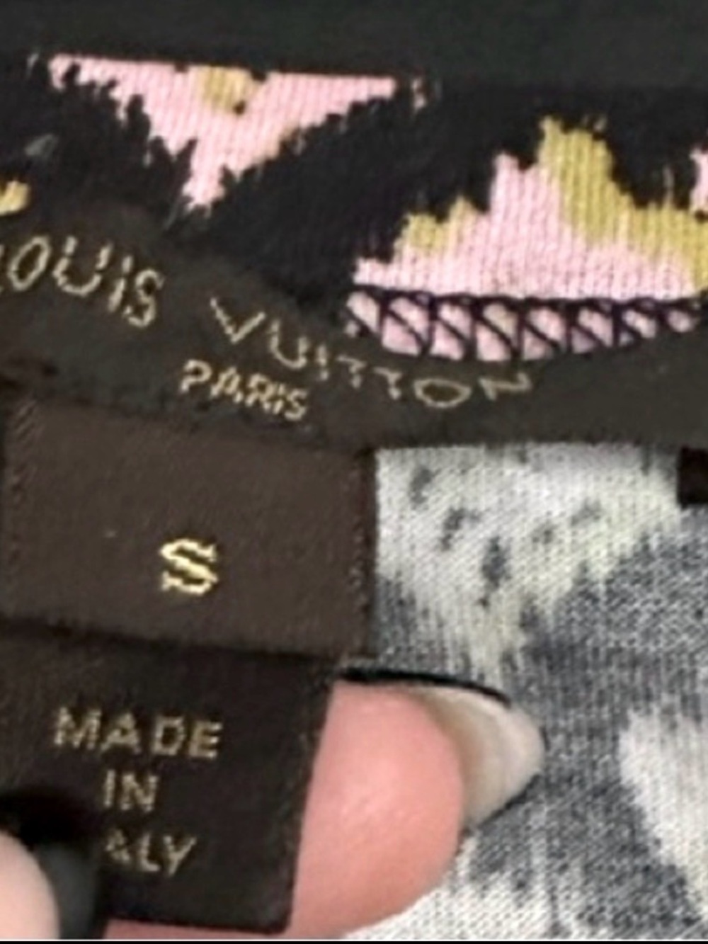 Louis Vuitton ICONIC SS 2011 Blurred Monogram Ruched Mini Dress- Size Small - Picture 10 of 13